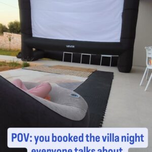 Luxury Outdoor Home Cinema Experience